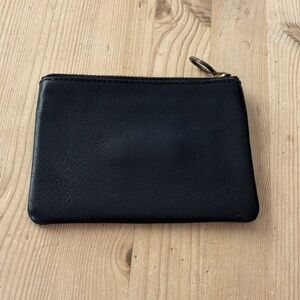 Madewell Black Leather Wallet